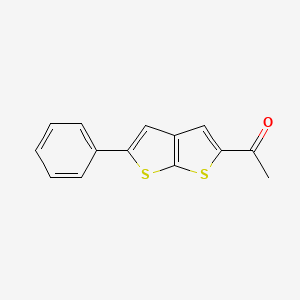 1-(5-Phenylthieno[2,3-b]thiophen-2-yl)ethan-1-one