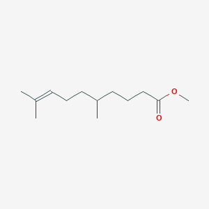 molecular formula C13H24O2 B14596856 Methyl 5,9-dimethyldec-8-enoate CAS No. 61099-52-3