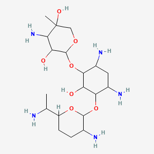 3''-N-Demethylgentamicin-C2