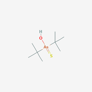 molecular formula C8H19AsOS B14596896 Di-tert-butylarsinothioic O-acid CAS No. 61209-05-0