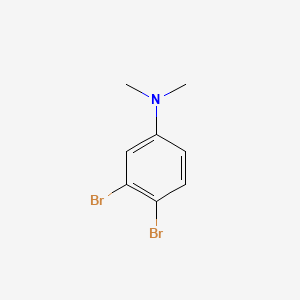 molecular formula C8H9Br2N B14596899 3,4-dibromo-N,N-dimethylaniline CAS No. 60469-89-8