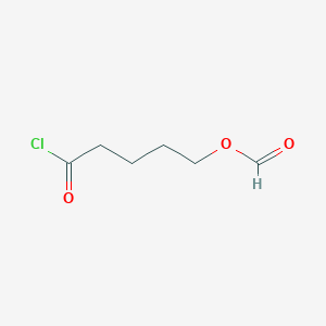 molecular formula C6H9ClO3 B14596918 5-Chloro-5-oxopentyl formate CAS No. 61237-25-0