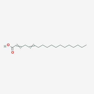 molecular formula C18H32O2 B14596922 Octadeca-2,5-dienoic acid CAS No. 58989-38-1