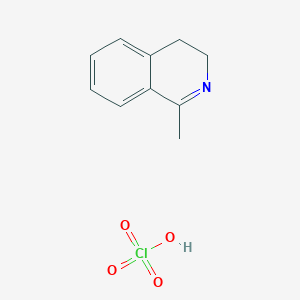 1-Methyl-3,4-dihydroisoquinoline;perchloric acid