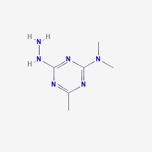 4-hydrazinyl-N,N,6-trimethyl-1,3,5-triazin-2-amine