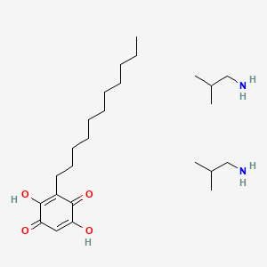 molecular formula C25H48N2O4 B14597040 2,5-Diisobutylamino embelin CAS No. 60198-38-1