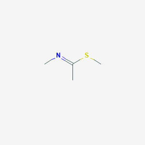 Methyl (1E)-N-methylethanimidothioate