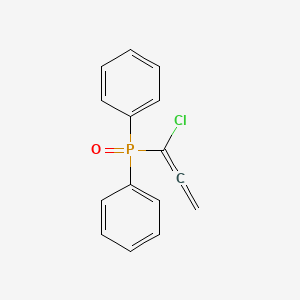 (1-Chloropropadienyl)(oxo)diphenyl-lambda~5~-phosphane