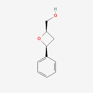 [(2R,4S)-4-phenyloxetan-2-yl]methanol