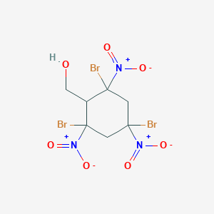 (2,4,6-Tribromo-2,4,6-trinitrocyclohexyl)methanol