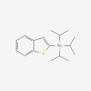 (1-Benzothiophen-2-yl)tri(propan-2-yl)stannane