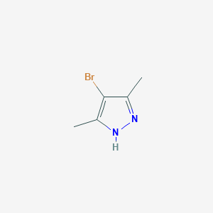 molecular formula C5H7BrN2 B145972 4-溴-3,5-二甲基-1H-吡唑 CAS No. 3398-16-1