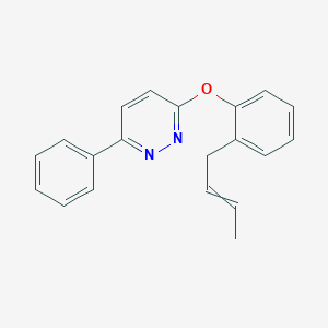 3-[2-(But-2-en-1-yl)phenoxy]-6-phenylpyridazine