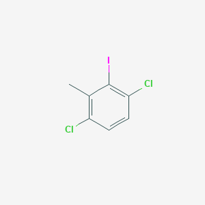 molecular formula C7H5Cl2I B1459726 3,6-Dichloro-2-iodotoluene CAS No. 1807182-67-7
