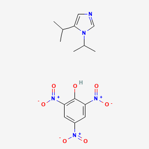 1,5-Di(propan-2-yl)imidazole;2,4,6-trinitrophenol