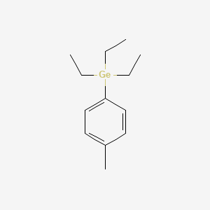 molecular formula C13H22Ge B14597264 Triethyl(4-methylphenyl)germane CAS No. 61124-36-5