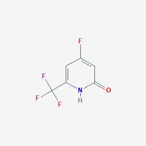 4-Fluoro-2-hydroxy-6-(trifluoromethyl)pyridine