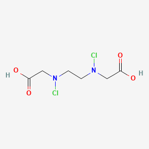 2-[2-[Carboxymethyl(chloro)amino]ethyl-chloroamino]acetic acid