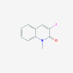 B145973 3-Iodo-1-methyl-2(1H)-quinolinone CAS No. 138037-41-9