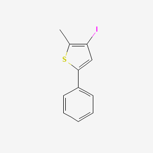 3-Iodo-2-methyl-5-phenylthiophene