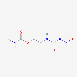 2-{[Methyl(nitroso)carbamoyl]amino}ethyl methylcarbamate