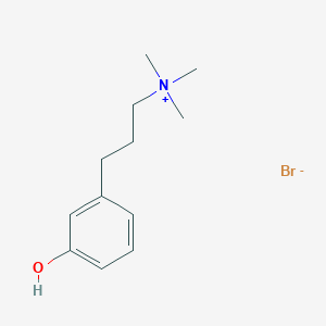 3-(3-Hydroxyphenyl)-N,N,N-trimethylpropan-1-aminium bromide