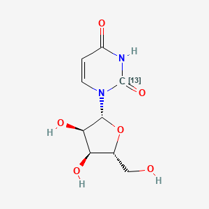 molecular formula C9H12N2O6 B1459744 尿苷-2-13C CAS No. 35803-42-0