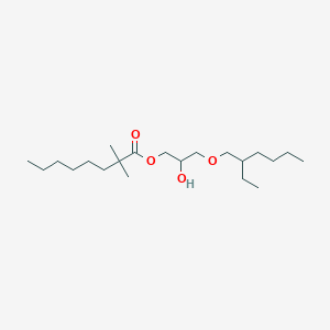 3-[(2-Ethylhexyl)oxy]-2-hydroxypropyl 2,2-dimethyloctanoate