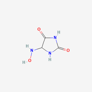 5-(Hydroxyamino)imidazolidine-2,4-dione