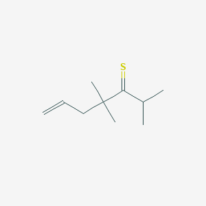 2,4,4-Trimethylhept-6-ene-3-thione