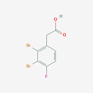 2,3-Dibromo-4-fluorophenylacetic acid
