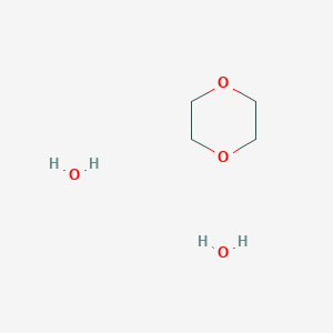 molecular formula C4H12O4 B14597536 Dioxan Dihydrat CAS No. 60469-77-4