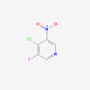 molecular formula C5H2ClIN2O2 B1459755 4-氯-3-碘-5-硝基吡啶 CAS No. 1805643-82-6