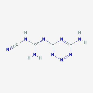 Guanidine, N-(6-amino-1,2,3,5-tetrazin-4-yl)-N'-cyano-