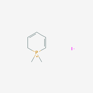 molecular formula C7H12IP B14597571 1,1-Dimethyl-1,2-dihydrophosphinin-1-ium iodide CAS No. 61152-95-2