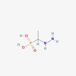 (1-Hydrazinylethyl)phosphonic acid