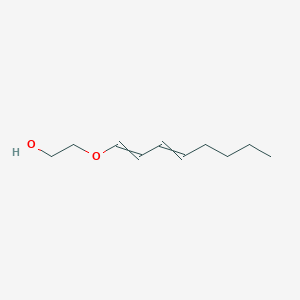 molecular formula C10H18O2 B14597590 2-[(Octa-1,3-dien-1-yl)oxy]ethan-1-ol CAS No. 60320-27-6