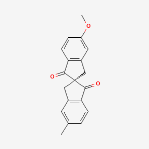 (2S)-5-Methoxy-5'-methyl-2,2'-spirobi[indene]-1,1'(3H,3'H)-dione