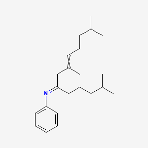 (6E)-2,8,12-Trimethyl-N-phenyltridec-8-en-6-imine