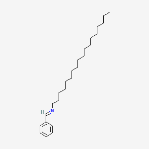 1-Octadecanamine, N-(phenylmethylene)-