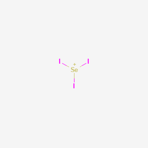 molecular formula I3Se+ B14597691 Triiodoselanium CAS No. 59544-88-6