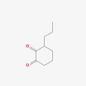 3-Propylcyclohexane-1,2-dione