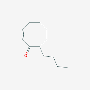 molecular formula C12H20O B14597739 8-Butylcyclooct-2-en-1-one CAS No. 61214-17-3