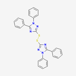 3,3'-Disulfanediylbis(1,5-diphenyl-1H-1,2,4-triazole)