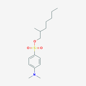 2-Methylheptyl 4-(dimethylamino)benzene-1-sulfonate