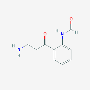 molecular formula C10H12N2O2 B14597834 N-(2-beta-Alanylphenyl)formamide CAS No. 60171-74-6