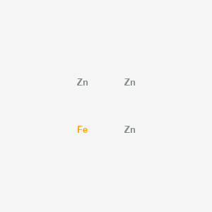 molecular formula FeZn3 B14597846 Iron;ZINC CAS No. 60383-43-9