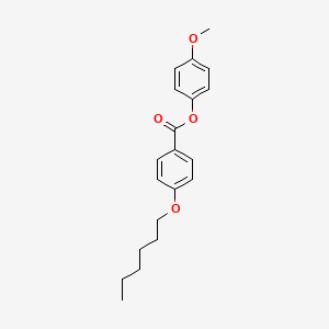 4-Methoxyphenyl 4-(hexyloxy)benzoate