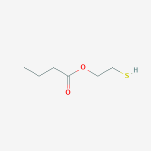 molecular formula C6H12O2S B14597863 2-Sulfanylethyl butanoate CAS No. 60642-65-1