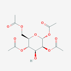 molecular formula C14H20O10 B1459789 1,2,4,6-Tetra-O-acetyl-a-D-mannopyranose CAS No. 65877-60-3